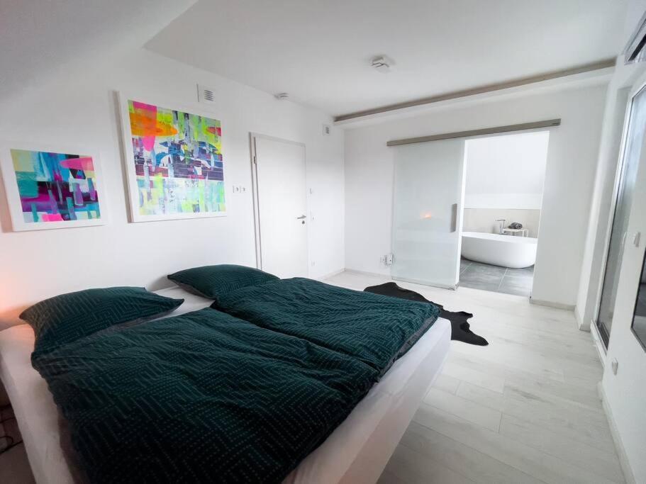 Villa Dreamy Vibes Mit Privatem Pool & Rheinblick ニーダーカッセル エクステリア 写真